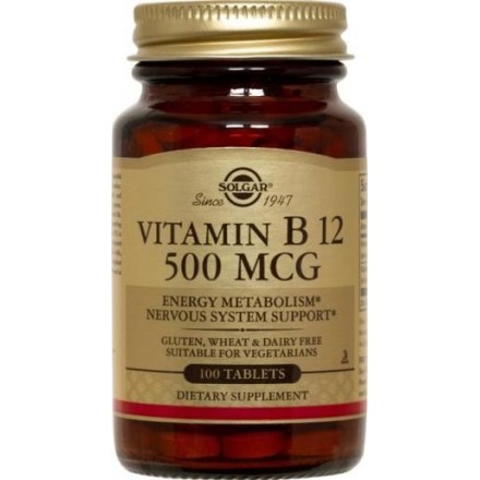 Vitamina B12 500 mcg 